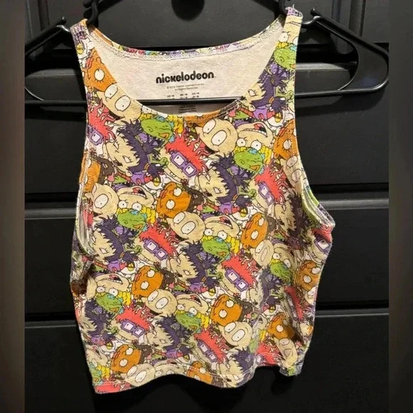 Nickelodeon Rugrats Crop Top Medium - Picture 1 of 3